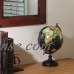 Decorative Tabletop Globe Large, Silver   564289332